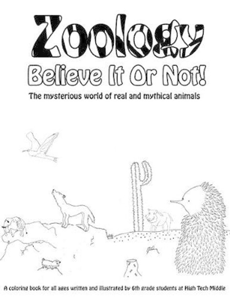 Zoology Believe It Or Not!: A Coloring Book Of Real And Mythical Animals by Ben Krueger 9781494786120