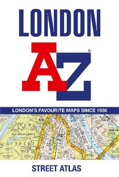 London A-Z Street Atlas by A-Z Maps 9780008663490