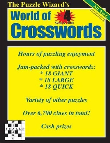 World of Crosswords No. 4 by The Puzzle Wizard 9781492242369