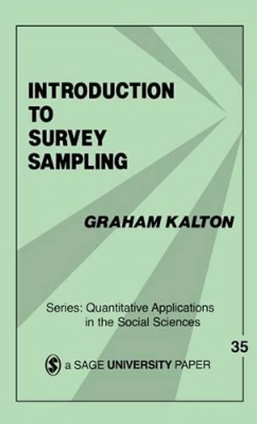 Introduction to Survey Sampling by Graham Kalton 9781483347264