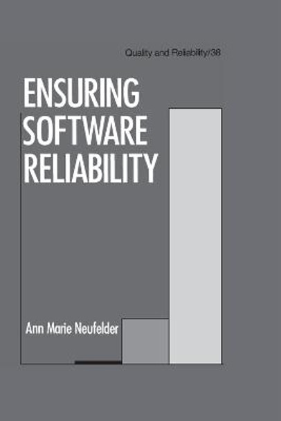 Ensuring Software Reliability by Ann Marie Neufelder