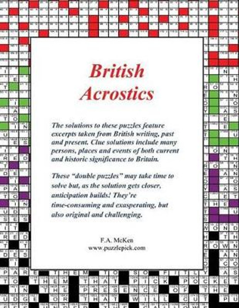 British Acrostics by F a McKen 9781514870266