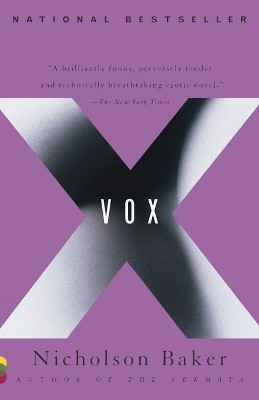 Vox by Nicholson Baker 9780679742111