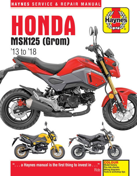 Honda MSX125 (Grom) (13-18) by Matthew Coombs