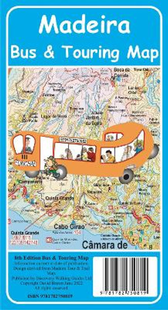 Madeira Bus and Touring Map by David Brawn