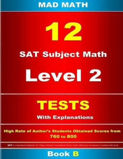 L-2 Tests 13-24 Book B by John Su 9781514736821