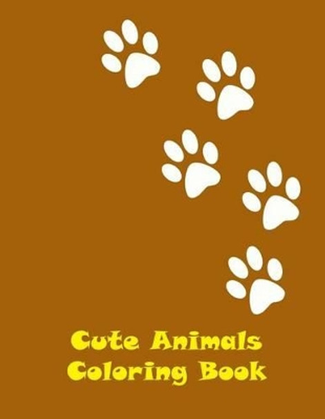 Cute Animals Coloring Book by Lazaros' Blank Books 9781539844792