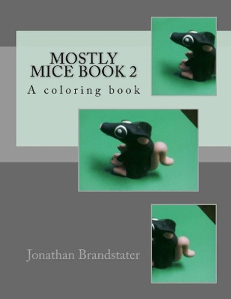 Mostly mice Book 2: A coloring book by Jonathan Jay Brandstater 9781545564417