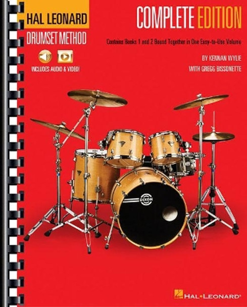 Hal Leonard Drumset Method - Complete Edition (Books 1 & 2) by Kennan Wylie 9781495083341