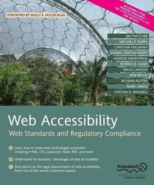 Web Accessibility: Web Standards and Regulatory Compliance by Jim Thatcher 9781590596388