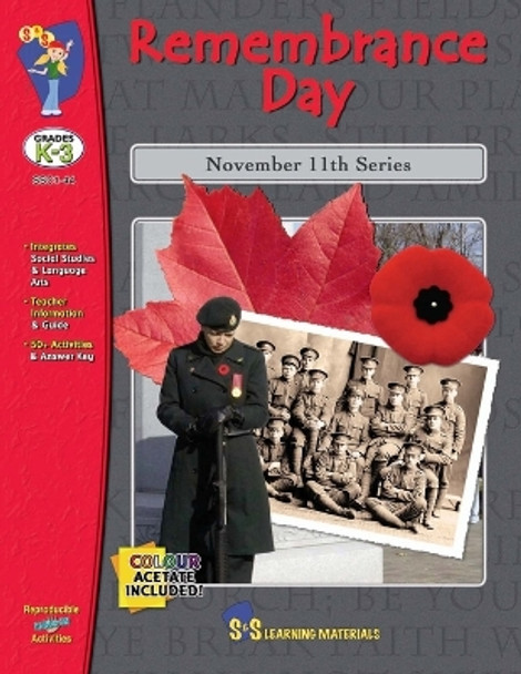 Remembrance Day Grades K to 3 by Ruth Solski 9781550357424