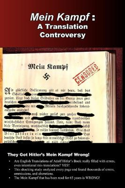 Mein Kampf: A Translation Controversy by Michael Ford 9780977476084