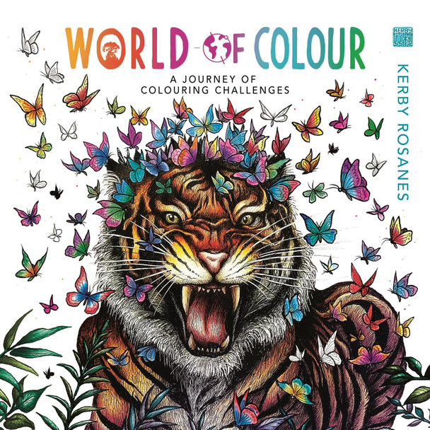 World of Colour: A Journey of Colouring Challenges by Kerby Rosanes