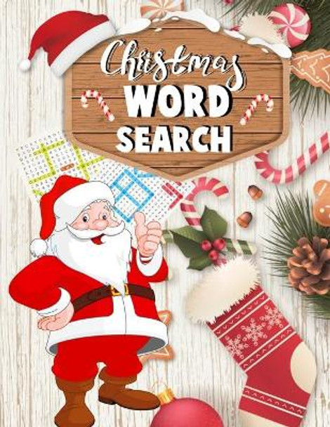 Christmas word search.: Easy Large Print word search Puzzle Book for Adults, Kids & Everyone for the 25 Days of Christmas. by Blue Moon Press House 9781674714721