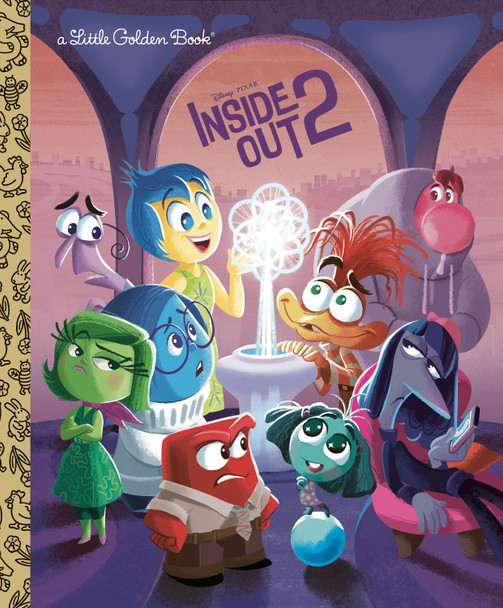 Disney/Pixar Inside Out 2 Little Golden Book by Golden Books 9780736444408