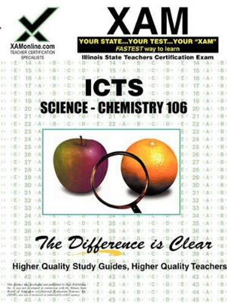 Ilts Science-Chemistry 106 Teacher Certification Test Prep Study Guide: Chemistry 106 by Sharon A Wynne 9781581979794