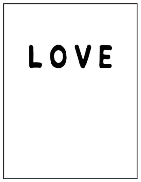 Love: Black and white Decorative Book - Perfect for Coffee Tables, End Tables, Bookshelves, Interior Design & Home Staging Add Bookish Style to Your Home- Love by Contemporary Interior Styling 9781699688625