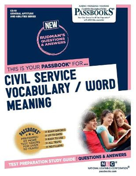 Civil Service Vocabulary / Word Meaning by National Learning Corporation 9781731867100