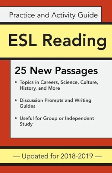 ESL Reading: 25 New Passages by Esl by Prepvantage 9781721224388