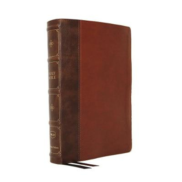 NKJV, Compact Bible, Maclaren Series, Leathersoft, Brown, Comfort Print: Holy Bible, New King James Version by Thomas Nelson
