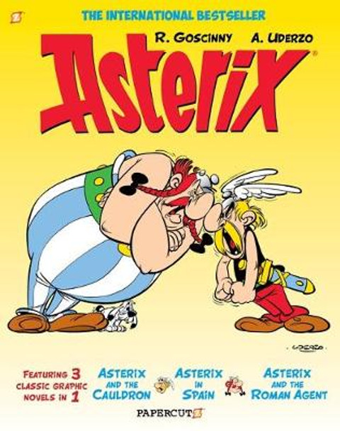 Asterix Omnibus #5: Collecting Asterix and the Cauldron, Asterix in Spain, and Asterix and the Roman Agent by Rene Goscinny