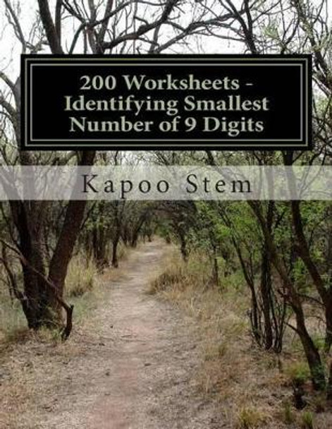 200 Worksheets - Identifying Smallest Number of 9 Digits: Math Practice Workbook by Kapoo Stem 9781512069860