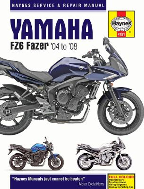 Yamaha FZ6 Fazer(04-08): 04-08 by Haynes Publishing