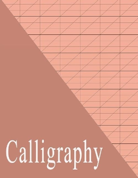 Beginners Calligraphy Workbook: Slanted Practice Grid Paper - Rose Gold by Red Dot 9781793425751