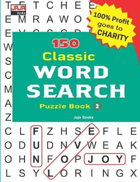 150 Classic Word Search Puzzle Book by Jaja Books 9781724108739