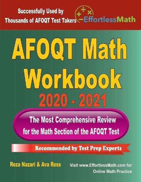 AFOQT Math Workbook 2020 - 2021: The Most Comprehensive Review for the Math Section of the AFOQT Test by Ava Ross 9781646123247