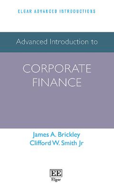 Advanced Introduction to Corporate Finance by James A. Brickley