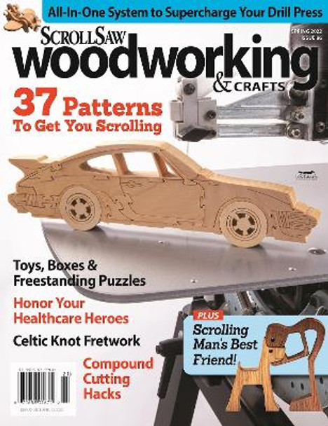 Scroll Saw Woodworking & Crafts Issue 86 Spring 2022 by Editors of Scroll Saw Woodworking & Crafts