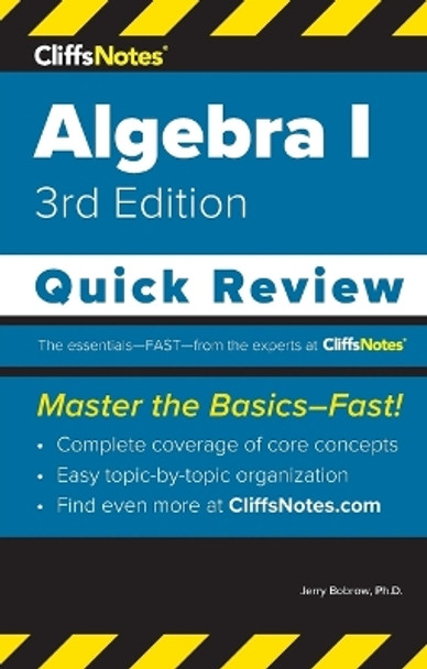 CliffsNotes Algebra I: Quick Review by Jerry Bobrow 9781957671116