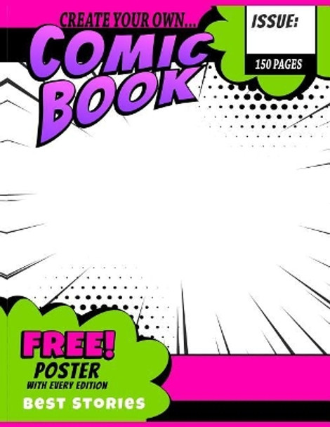 Create Your Own Comic Book by Bellas Comics 9781728683423