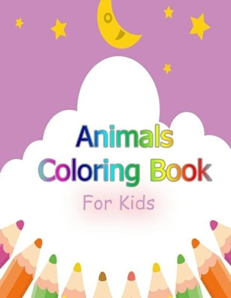 animal Coloring book: 8.5x11 inches 30 pages by Bms Khadi 9781671974302