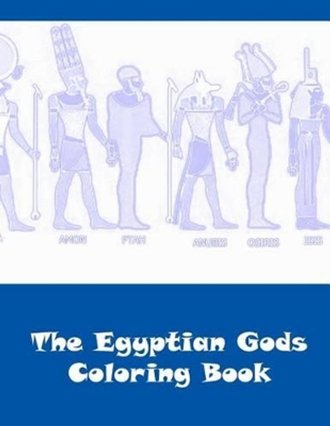 The Egyptian Gods Coloring Book by Lazaros' Blank Books 9781536891263