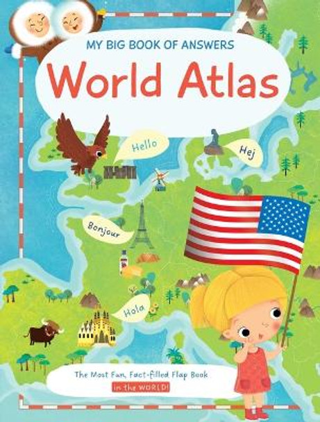 My Big Book of Answers World Atlas by Little Genius Books 9781953344854