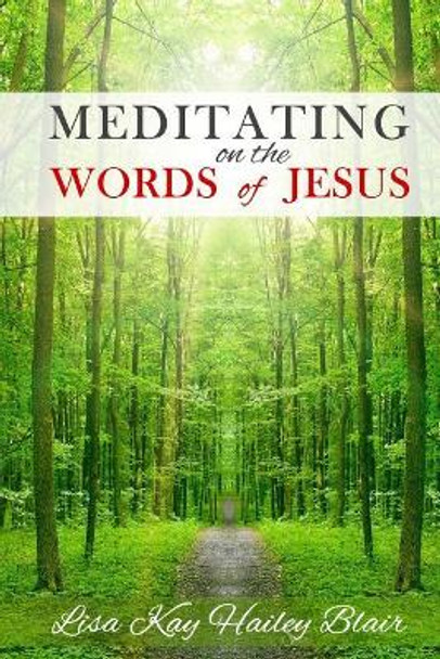 Meditating on the Words of Jesus: Large Print by Lisa Kay Hailey Blair 9781941756027