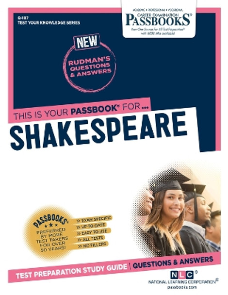 Shakespeare (Q-107): Passbooks Study Guide by National Learning Corporation 9781731871077