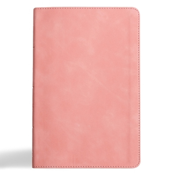 CSB Thinline Bible, Blush Pink Suedesoft Leathertouch by Csb Bibles by Holman 9798384501763