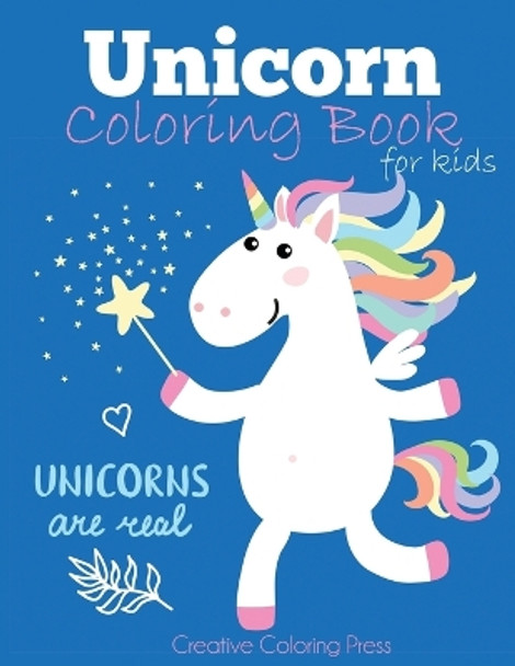 Unicorn Coloring Book for Kids: Magical Unicorn Coloring Book for Girls, Boys, and Anyone Who Loves Unicorns by Dp Kids 9781947243361