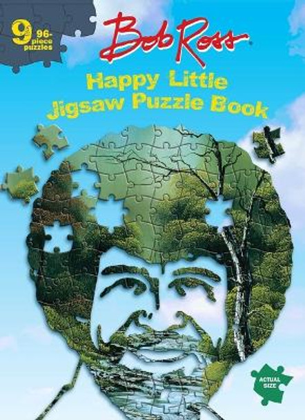 Bob Ross Happy Little Jigsaw Puzzle Book by Editors of Thunder Bay Press 9781684129171
