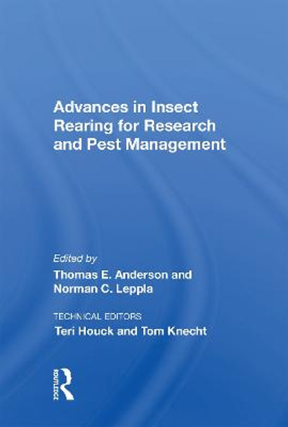 Advances In Insect Rearing For Research And Pest Management by Thomas E Anderson