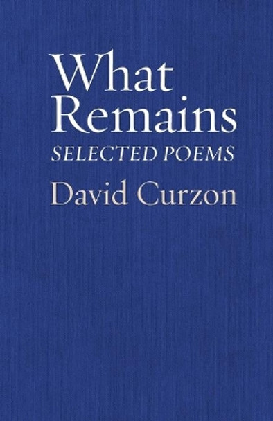 What Remains: Selected Poems by David Curzon 9781953829115