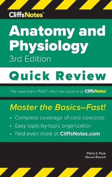 CliffsNotes Anatomy and Physiology: Quick Review by Phillip E Pack 9781957671628