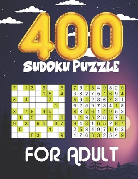 400 Sudoku Puzzle for Adult: Logical Thinking - Brain Game Book Easy To Hard Sudoku Puzzles For Adult by Bright Creative House 9798729795994