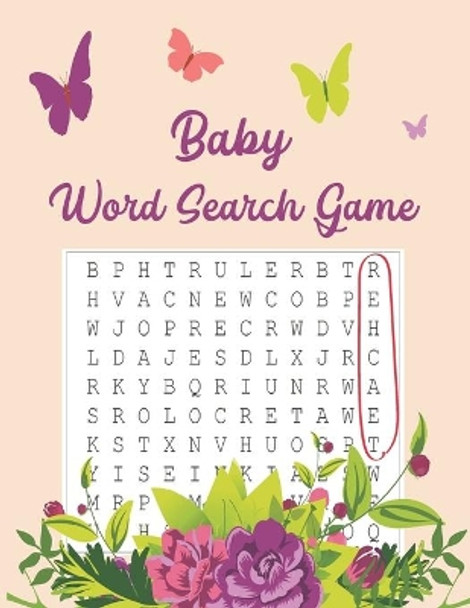 Baby Word Search Game: BABY WORD SEARCH, shower fun activity, Baby Shower Games Printable, Mexican Word Search by Alae Nafia 9798677548796