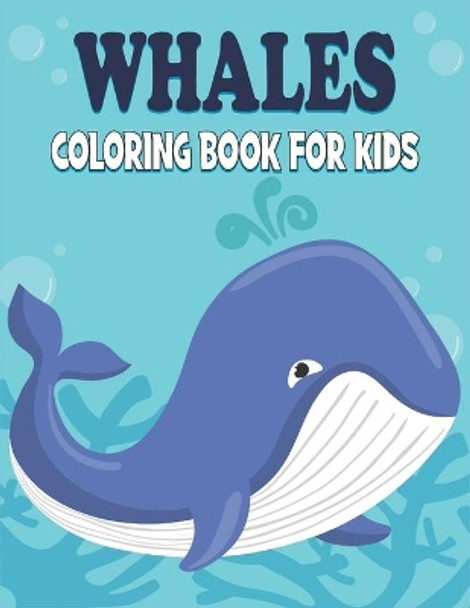 Whale Coloring Book For Kids: 50 Whale Coloring Pages by Rr Publications 9798734591512