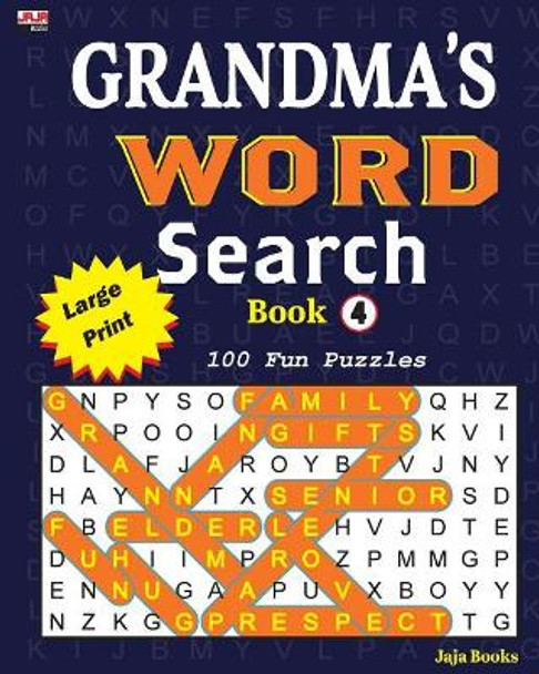 Grandma's Word Search Book 4 by Jaja Books 9781986477741