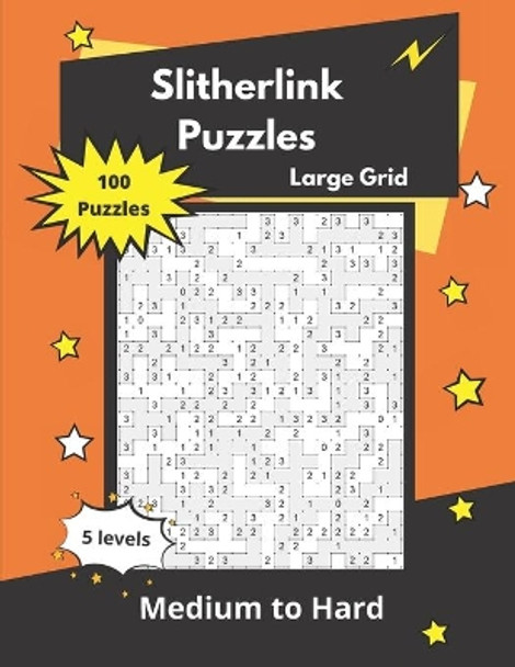 Slitherlink Puzzles Large Grid: Logic Puzzles for adults (medium to hard) by Somatomint 9798655295889